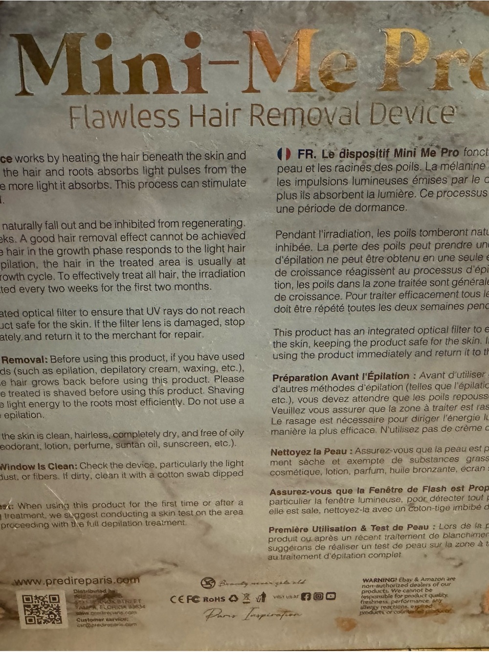 Flawless Hair Removal Device - White